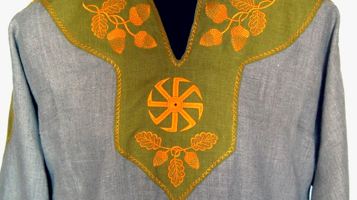 Символы в славянской вышивке Вышитая рубаха